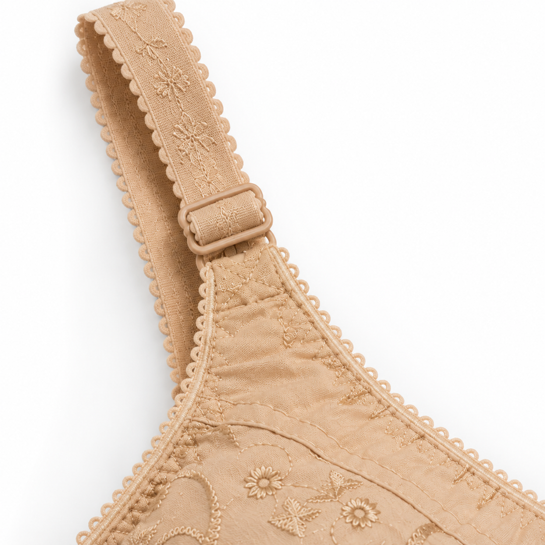 Women’s Embroidered Full Coverage Non-Padded Bra
